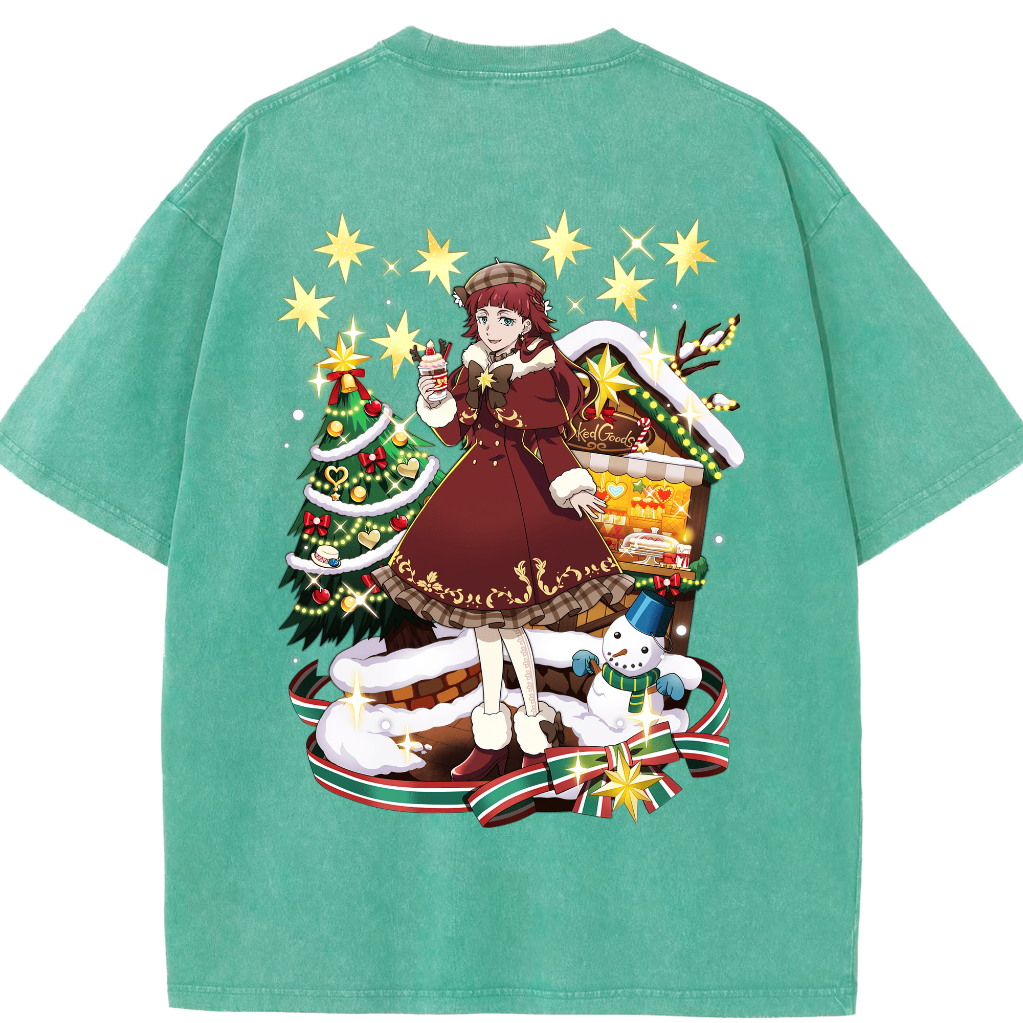（画像用） 文豪ストレイドッグス Bungo Stray Dogs 綿100% ヴィンテージ風 半袖Tシャツ（背面プリント）
